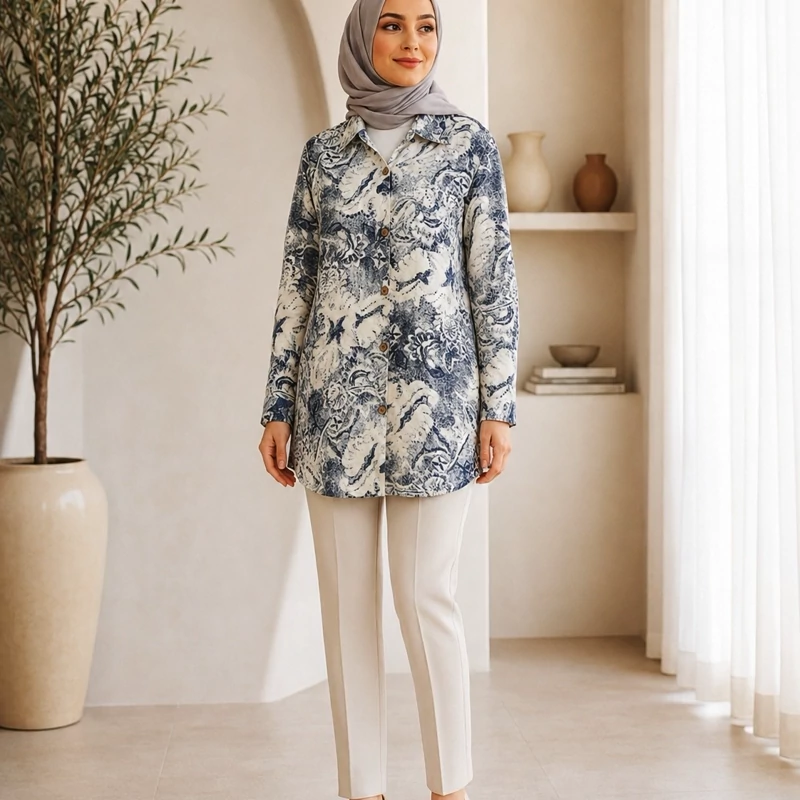 شومیز زنانه گازوئیلی